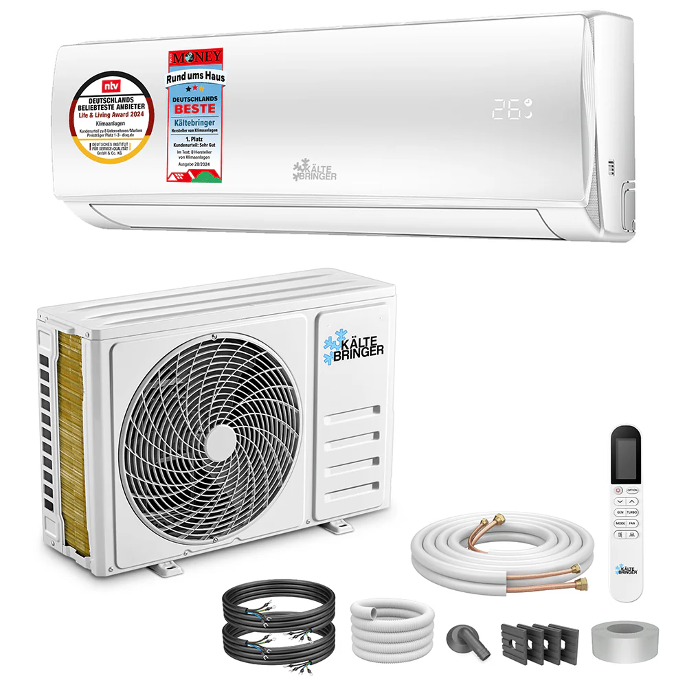 Kältebringer® Split Klimaanlage 12.000 BTU (3,4kW) Komplettset - Image 10