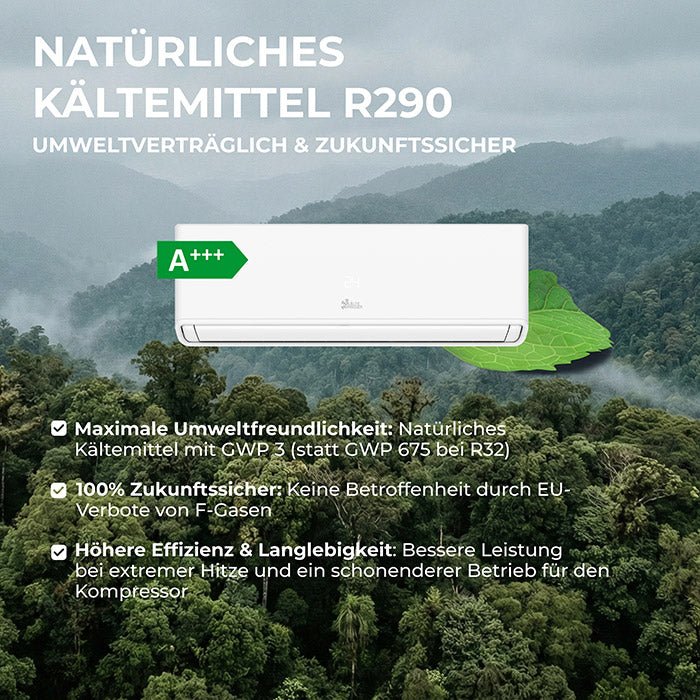 Kältebringer R290 A+++ Split Klimaanlage 18.000 BTU (5,4kW) - Image 2